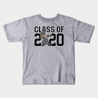 Dab Class of 2020 seniors graduation quarantine boy senior Kids T-Shirt